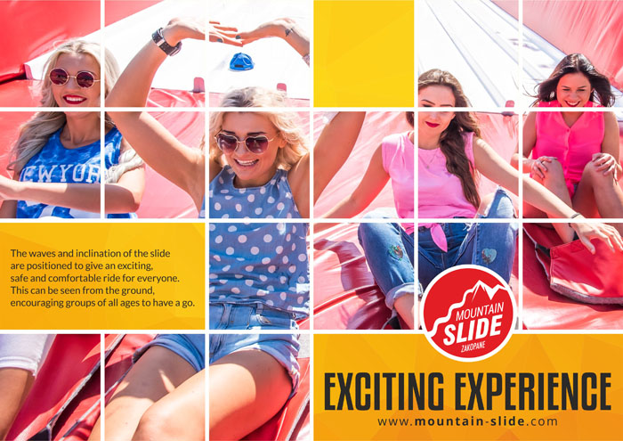 exciting eperience on giant slide